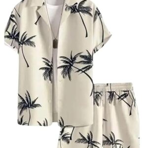 leriya fashion co ord set for men – t shirt & shorts nightwear set | summer loungewear, beachwear & night suit for daily comfort