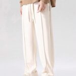 greciilooks men's lycra cargo track pants – loose fit joggers for men | korean style travel & lounge wear with pockets (available in plus size and combo pack of 2)