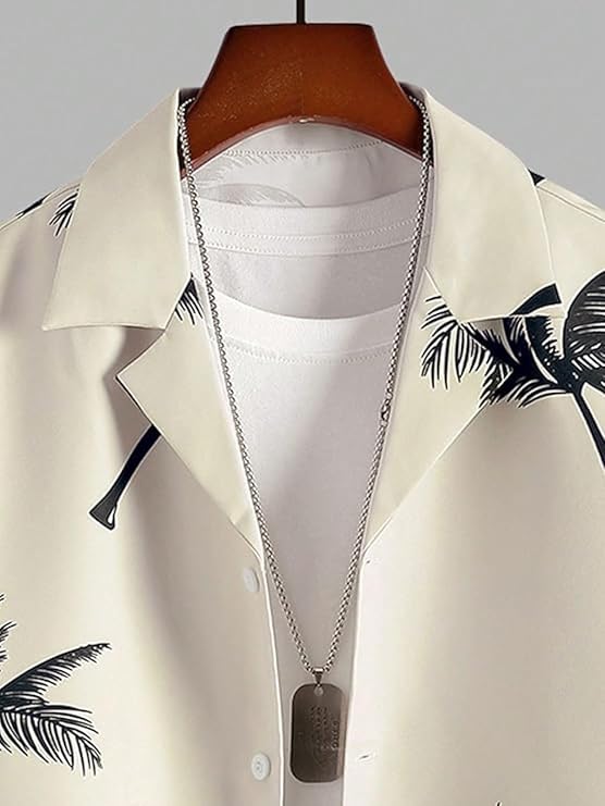 leriya fashion co ord set for men – t shirt & shorts nightwear set | summer loungewear, beachwear & night suit for daily comfort