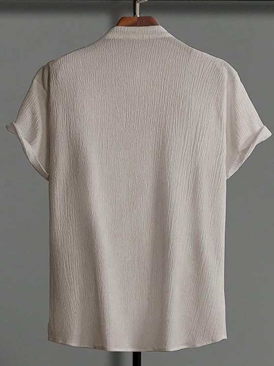 leriya fashion men's half sleeve polyester lycra regular fit casual plain t shirt stylish & comfortable