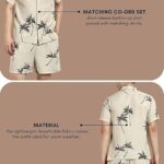 leriya fashion co ord set for men – t shirt & shorts nightwear set | summer loungewear, beachwear & night suit for daily comfort
