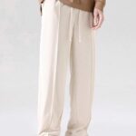 greciilooks men's lycra cargo track pants – loose fit joggers for men | korean style travel & lounge wear with pockets (available in plus size and combo pack of 2)