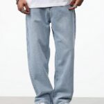 jeans for men | denim jeans | relaxed fit | baggy style | wide leg | streetwear | casual wear |