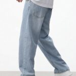 jeans for men | denim jeans | relaxed fit | baggy style | wide leg | streetwear | casual wear |