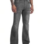 ben martin men’s bootcut bell bottom jeans || flared denim jean for men