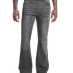 ben martin men’s bootcut bell bottom jeans || flared denim jean for men